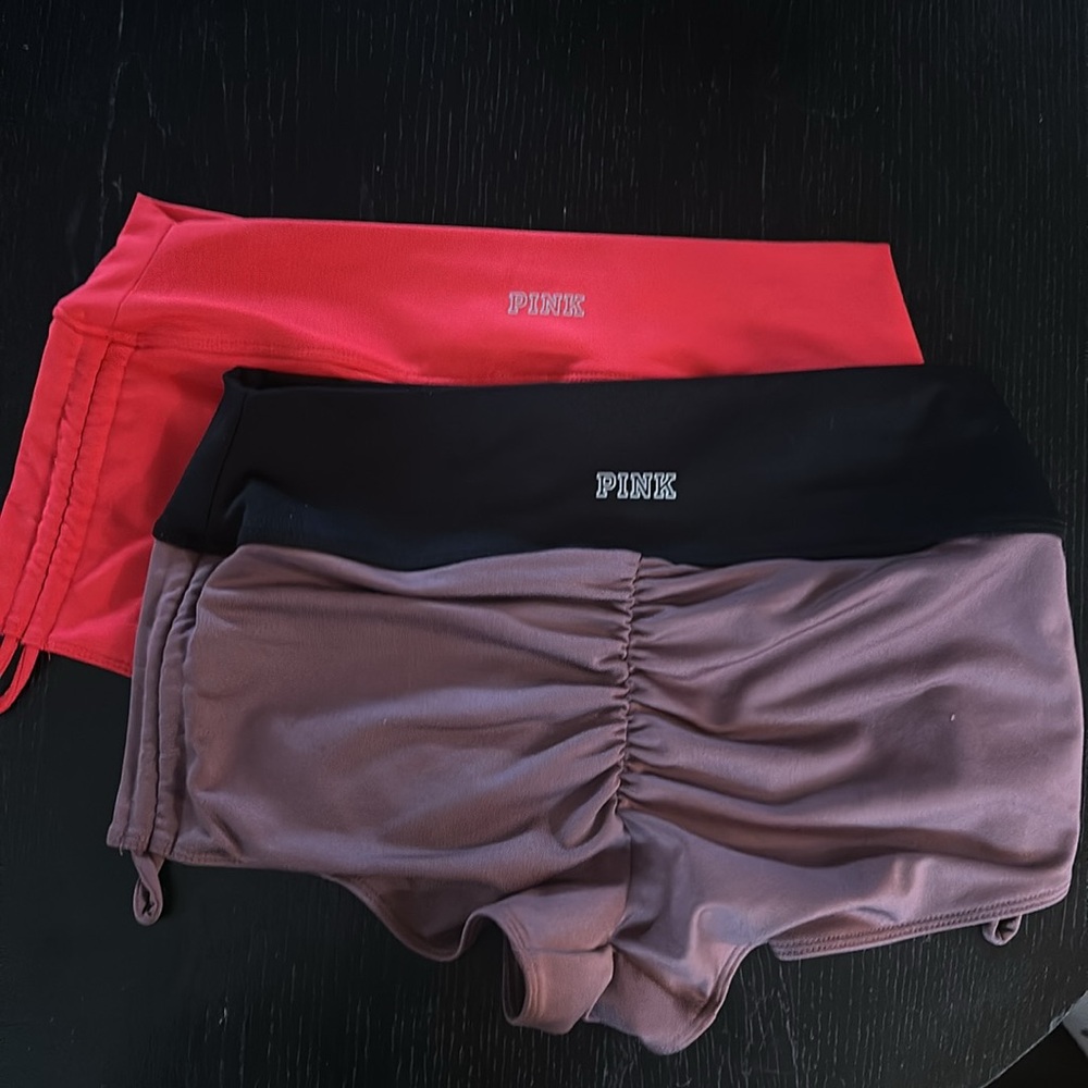 PINK SPORT ACTIVE BOOTIE SHORTS DUO✌🏻